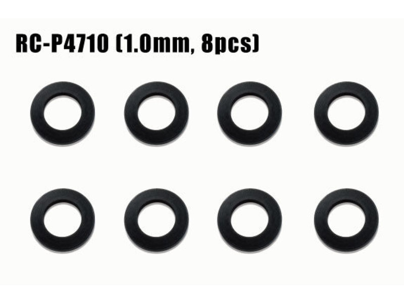 ReveD POM Spacer φ4.0mm x φ7.0mm x 1.0mm (8pcs)