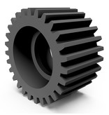 WRAP-UP Next 0573-FD - POM High Precision Machined Idler Gear 28T for YD-2