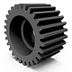 POM High Precision Machined Idler Gear 28T for YD-2