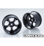 Overdose R-SPEC Work VS KF Type-RY 30mm / Color: Black / Offset: 9mm (2pcs)