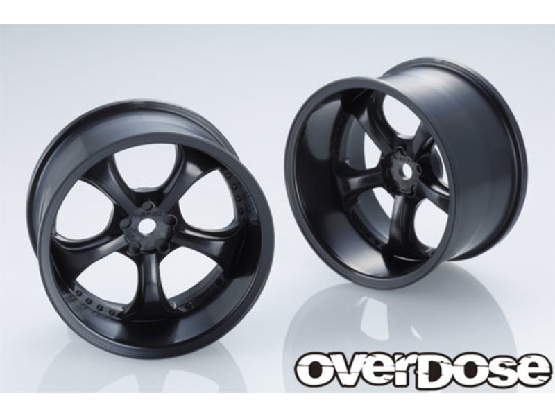 Overdose R-SPEC Work VS KF Type-RY 30mm / Color: Black / Offset: 9mm (2pcs)