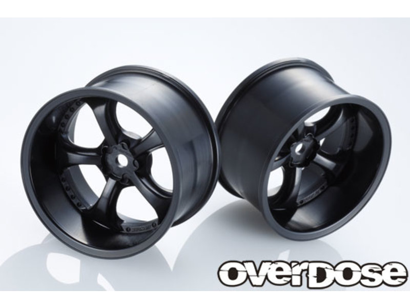 Overdose R-SPEC Work VS KF Type-RY 30mm / Color: Black / Offset: 9mm (2pcs)