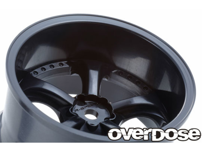 Overdose R-SPEC Work VS KF Type-RY 30mm / Color: Black / Offset: 9mm (2pcs)