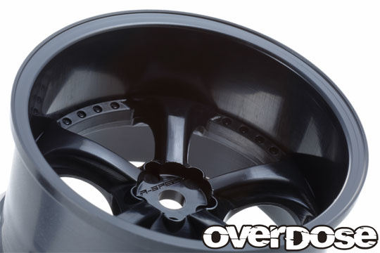 Overdose / OD2820 / R-SPEC Work VS KF Type-RY 30mm / Color: Black / Offset:  9mm (2pcs) - Drifted