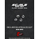 M4 Nut 5.5mm for DE Wheel (4) / Silver