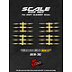 Bullet Scale Nut for DE Wheel (24) / Gold