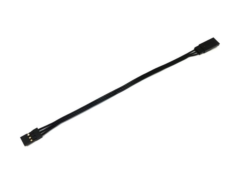 Sanwa Black Servo Extension Cable / Length: 150mm