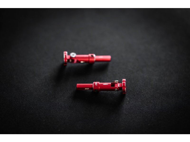 BnD Racing Aluminium Front Body Mount / Color: Red