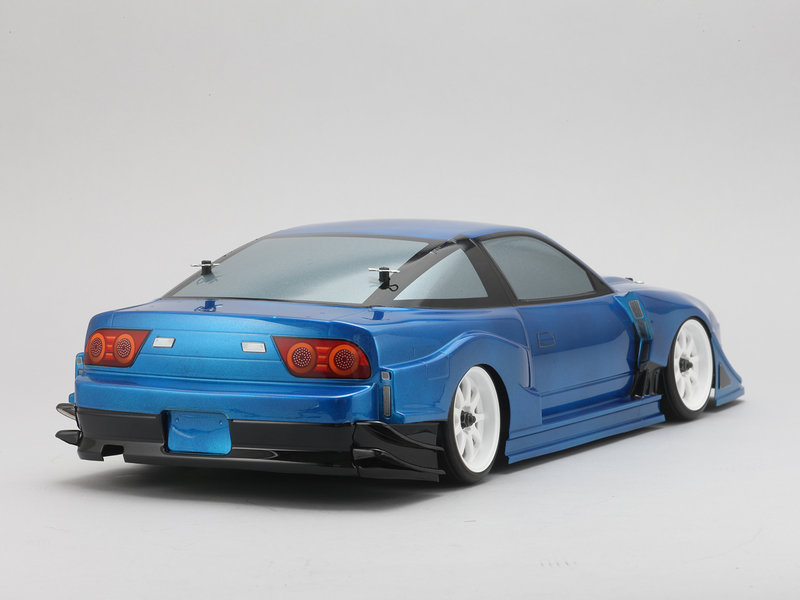 Yokomo SD-TY180BA - Drift Body Nissan 180SX - Team Toyo Tires / GP Sports (Graphic / Decal Less)