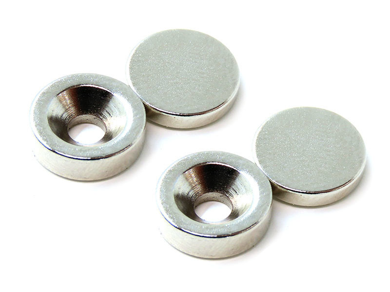 WRAP-UP Next 0037-09 - Light Weight Magnet Set Φ10x3mm (2pcs) / Φ10x2mm (2pcs)