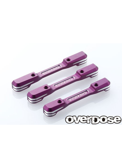Overdose Alum. Low Mount Suspension Mount Set type TC for GALM / Purple