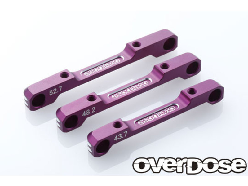 Overdose Aluminum Low Mount Suspension Mount Set type TC for GALM / Color: Purple