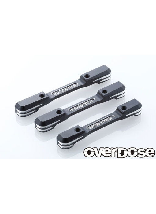 Overdose Alum. Low Mount Suspension Mount Set type TC for GALM / Black