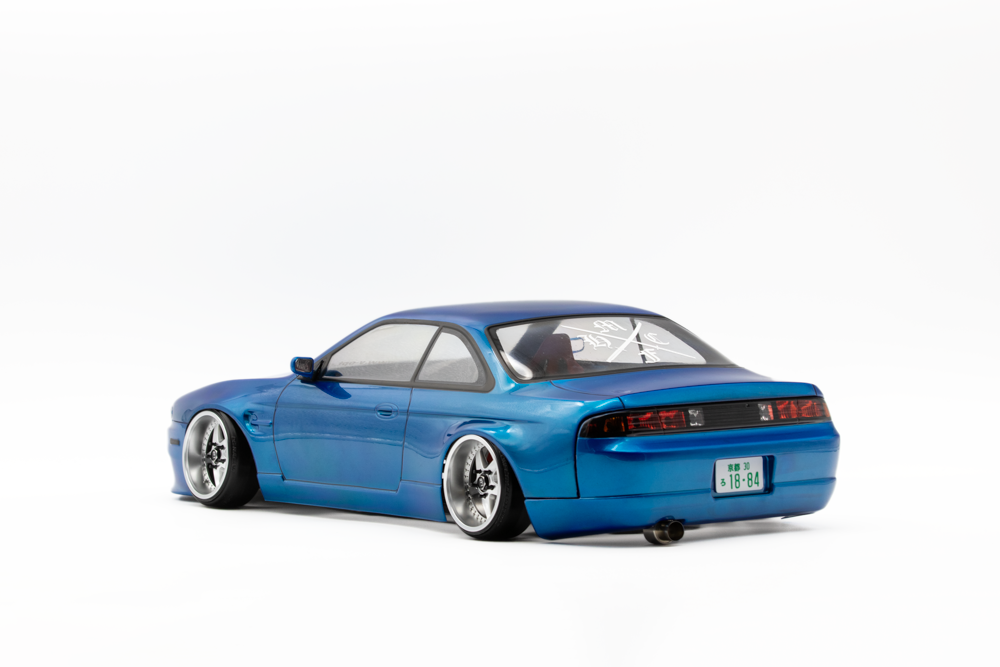 Rc Arlos Af S14 Nissan Silvia S14 Clear Body Drifted