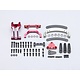 Curved Slide Rack Bulkhead Set for YD-2 - Red