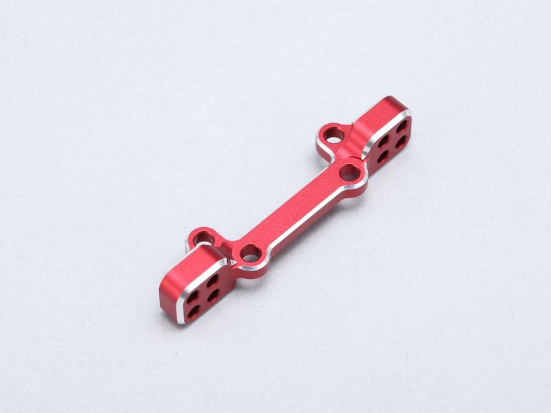 Yokomo Curved Slide Rack Upper Arm Mount - Red Yokomo Curved Slide Rack Upper Arm Mount - Red