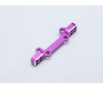 Yokomo Upper Arm Mount for Curved Slide Rack - Purple