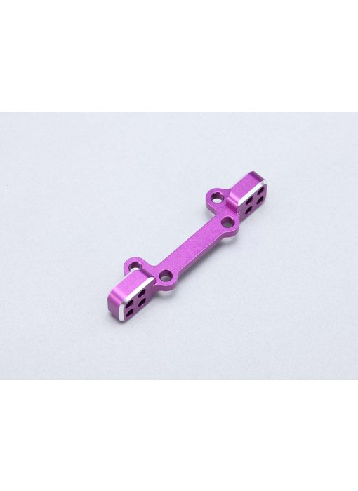 Yokomo Upper Arm Mount for Curved Slide Rack - Purple