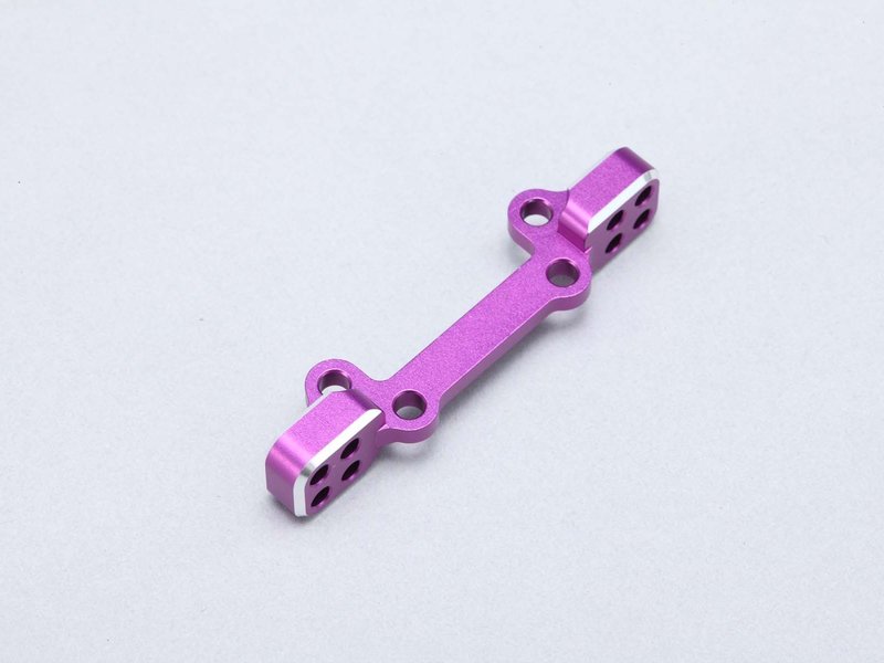 Yokomo Curved Slide Rack Upper Arm Mount - Purple Yokomo Curved Slide Rack Upper Arm Mount - Purple