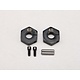 Brass Clamp Type Wheel Hub 4.0mm (2pcs)