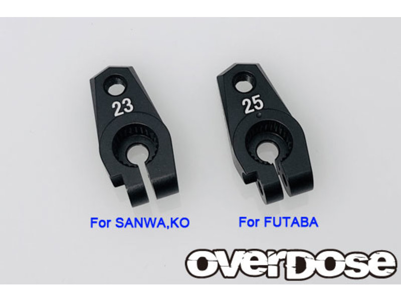 Overdose Aluminium Direct Servo Horn type JT 23T Sanwa, KO / Color: Purple