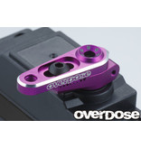 Overdose Aluminium Direct Servo Horn type JT 25T Futaba / Color: Red