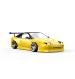 Rc Arlos 24K1000 - Nissan 240SX (S13) BN Sports Clear Body