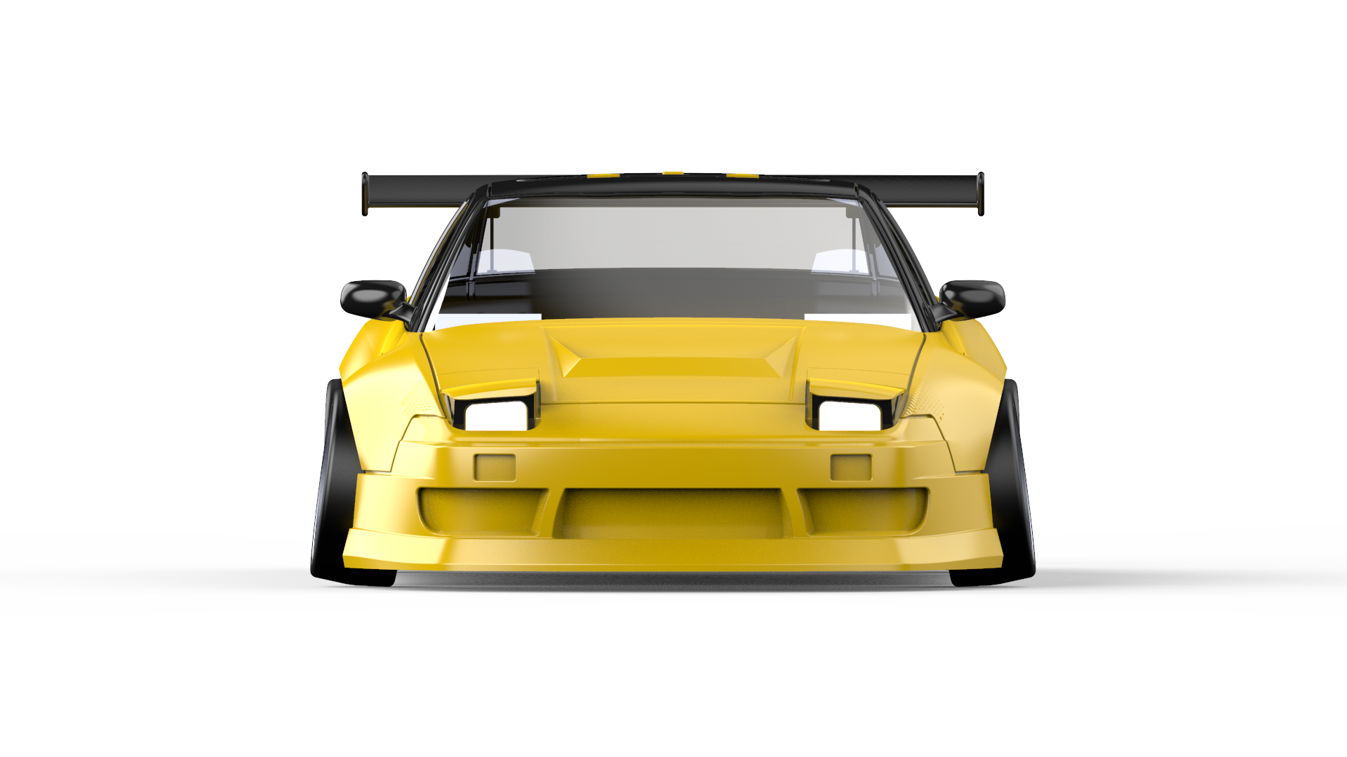 Rc Arlos Af 240s13 Nissan 240sx S13 Bn Sports Clear Body Drifted