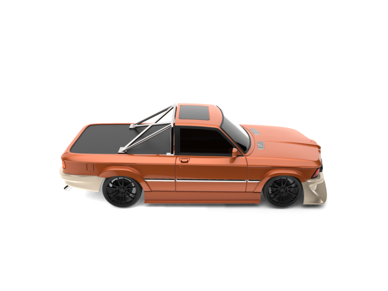 Rc Arlos AF-E21320PB - BMW 320 (E21) Pick-up Clear Body