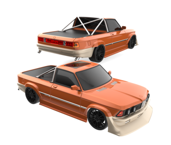 Rc Arlos BMW 320 (E21) Pick-up Clear Body