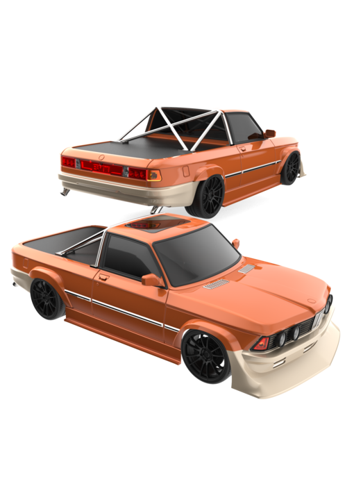 Rc Arlos BMW 320 (E21) Pick-up Clear Body