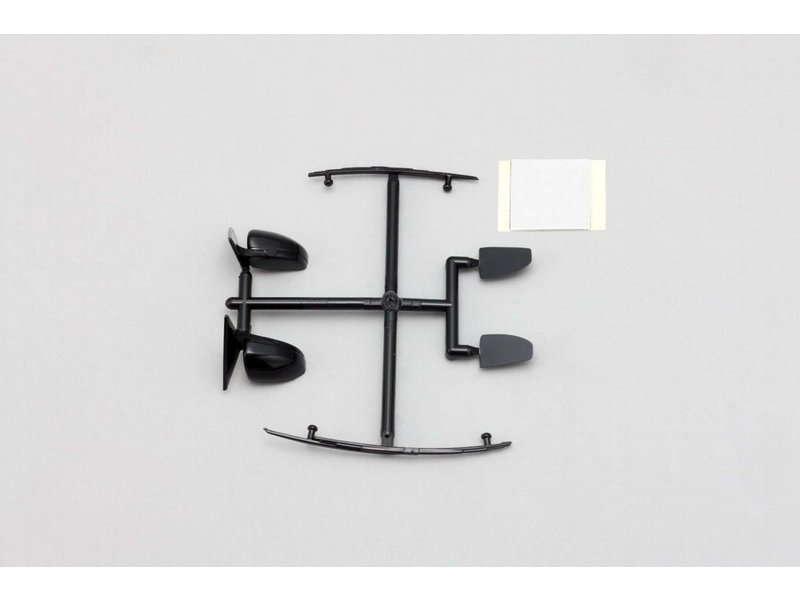 Yokomo SD-ACD2A - Mirror / Wiper Set for Drift Car