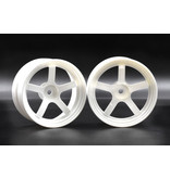 ReveD Competition Wheel DP5 (2pcs) / Color: White / Offset: +6mm