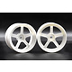 Competition Wheel DP5 (2) / White / +6mm