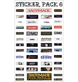 Easymade Sticker Pack M6