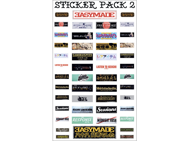 Easymade Sticker Pack M2