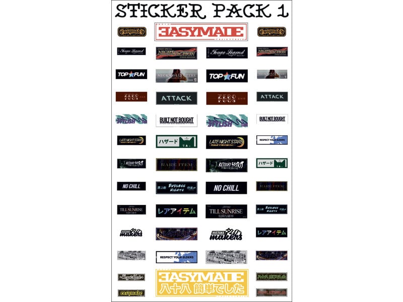 Easymade Sticker Pack M1