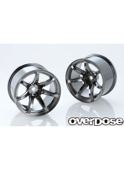 Overdose Work Emotion T7R 30mm / Black Metal Chrome / 9mm (2)