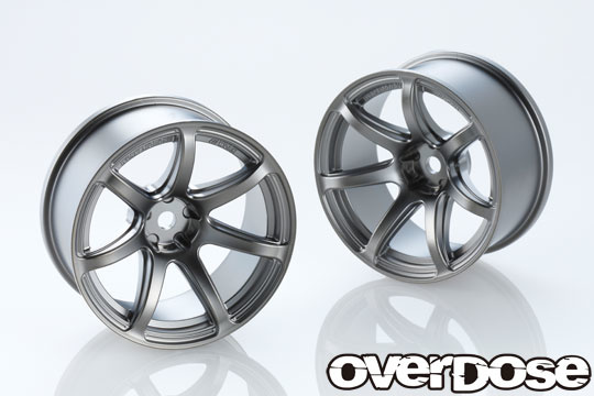 Overdose WORK EMOTION T7R Wheel - Matte Black Metal Chrome Overdose WORK EMOTION T7R Wheel - Matte Black Metal Chrome