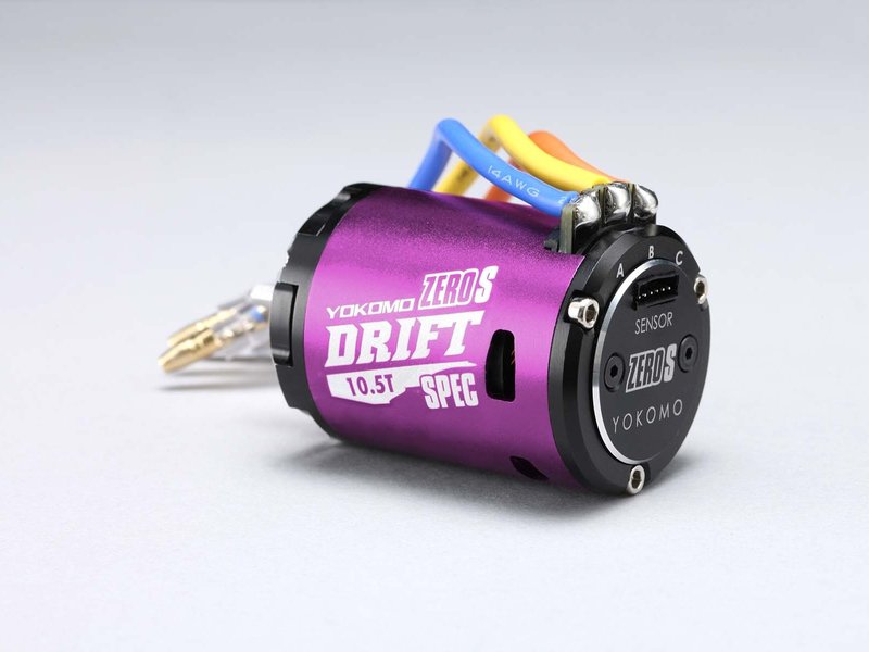 Yokomo ZERO-S DRIFT Blushless Motor 10.5T - Purple Yokomo ZERO-S DRIFT Blushless Motor 10.5T - Purple