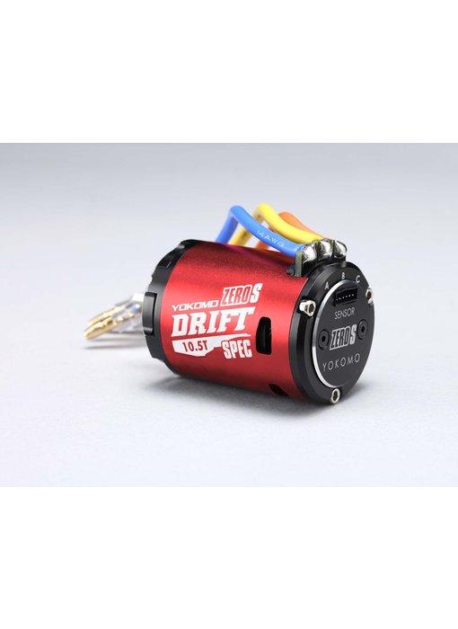 Yokomo Brushless Motor ZERO-S  Drift 10.5T / Red