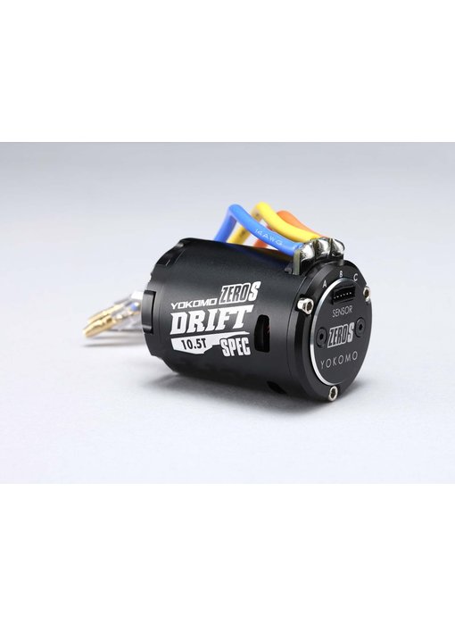 Yokomo Brushless Motor ZERO-S  Drift 10.5T / Black