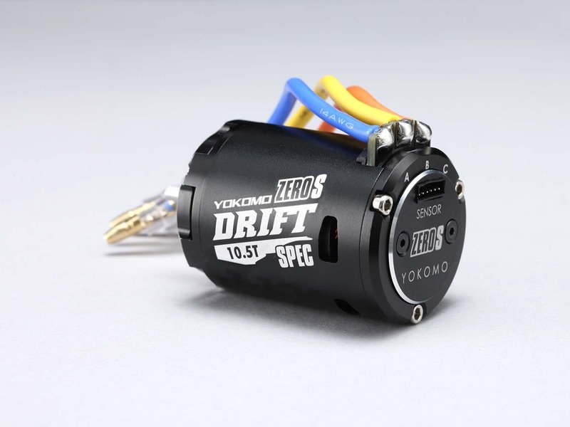 Yokomo ZERO-S DRIFT Blushless Motor 10.5T - Black Yokomo ZERO-S DRIFT Blushless Motor 10.5T - Black