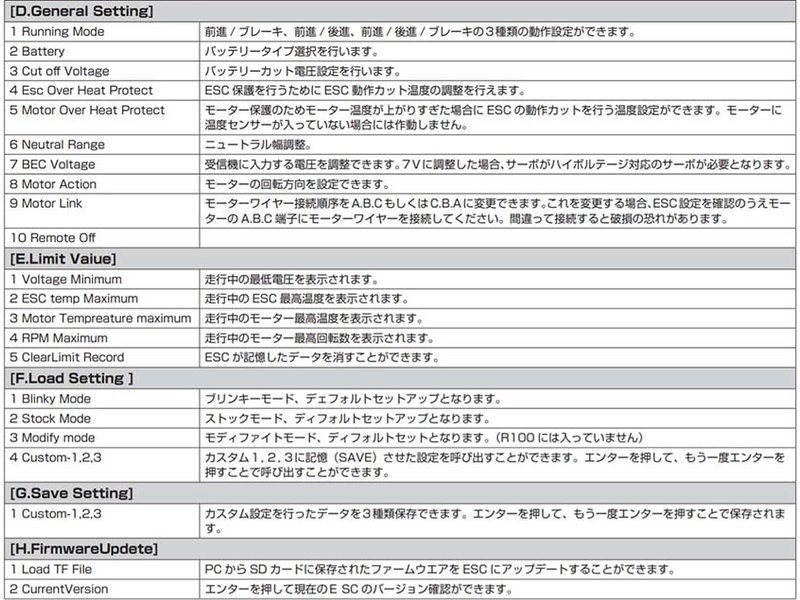 Yokomo BL-R100DA - R100 Drift Spec Speed Controller