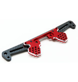 WRAP-UP Next 0584-FD - Dual Composite Rear Shock Tower Ver.2 for YD-2 - Red