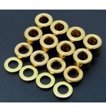 WRAP-UP Next 0592-FD - Brass Spacer Set M3 1/2/4/6mm (4pcs each)