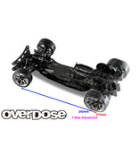 Overdose Transrange Chassis Set for GALM, GALM Ver.2 / Color: Black