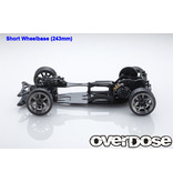 Overdose Transrange Chassis Set for GALM, GALM Ver.2 / Color: Black