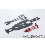 Overdose Transrange Chassis Set for GALM, GALM Ver.2 / Color: Red