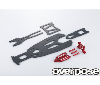 Overdose Transrange Chassis Set for GALM, GALM Ver.2 / Red